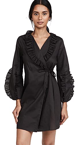 Rebecca Taylor Pleated Wrap Dress for Women - Office & Party Wear