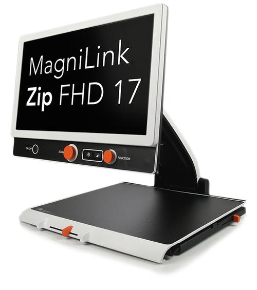 MagniLink Zip - Portable Video Magnifier for Low Vision & Reading Assistance - Ideal for Books, Documents, and Labels at Home, School, or Office