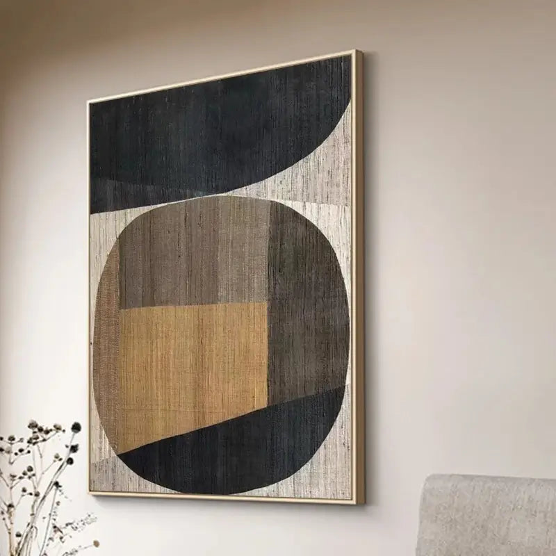 Abstract Tranquility Art Painting #WS011 - Modern Wall Decor for Living Room, Bedroom & Office - Calming Canvas Artwork for Home & Workspace