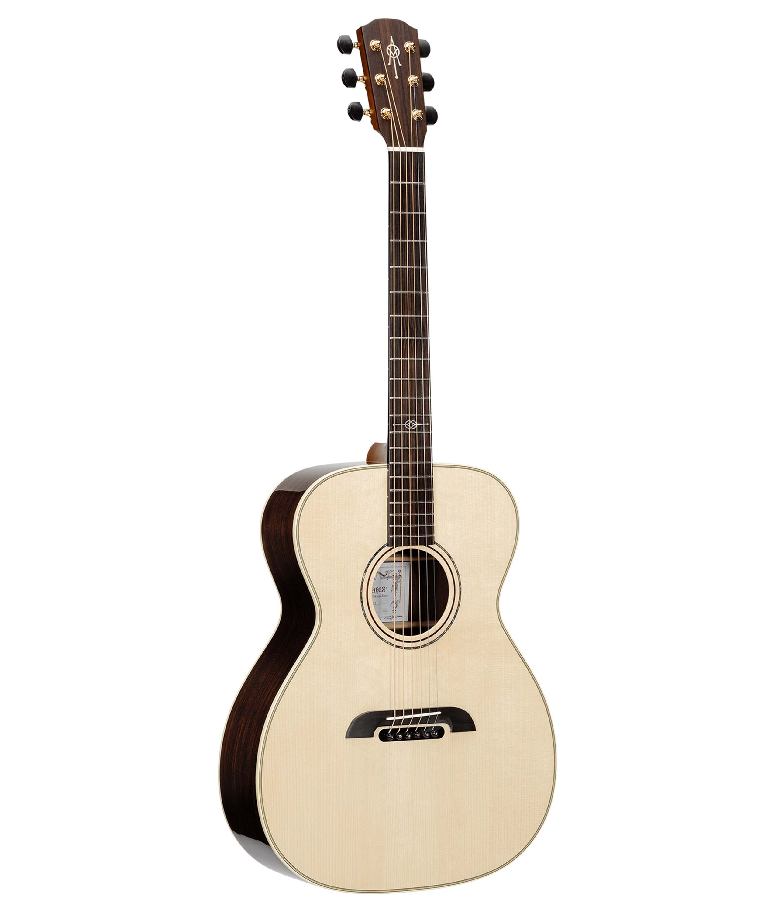 Alvarez FYM72 Yairi Masterworks OM/Folk Acoustic Guitar - Spruce Top & Rosewood Back/Sides - Perfect for Live Performances, Studio Recording & Home Practice