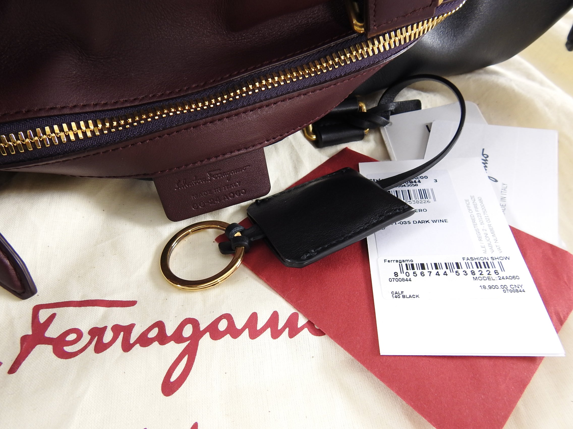 Ferragamo SS2019 Black Dynamo Duffle Bag for Men - Luxury Overnight Travel Bag, Spacious Weekender Carryall with Shoulder Strap - Perfect for Business Trips, Gym & Weekend Getaways