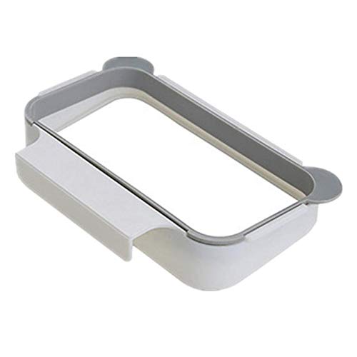 Premium 1-Piece Hanging Trash Bag Holder - Sturdy Kitchen Cupboard Stand for Garbage Storage, Space-Saving Organizer Bracket - Perfect for Under Sink, Pantry, Bathroom & RV Use