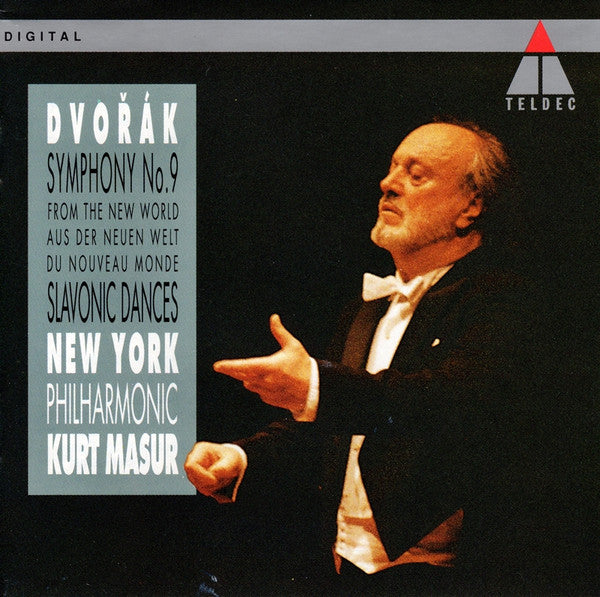 Antonín Dvořák Symphony No. 9 & Slavonic Dances CD - New York Philharmonic, Kurt Masur (NM/M Condition) - Perfect for Classical Music Lovers & Audiophiles