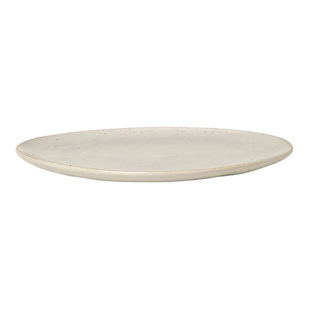 Ferm Living Flow Plate - Minimalist Ceramic Dinner Plate Set for Modern Dining | Perfect for Restaurants, Home Decor & Stylish Table Settings