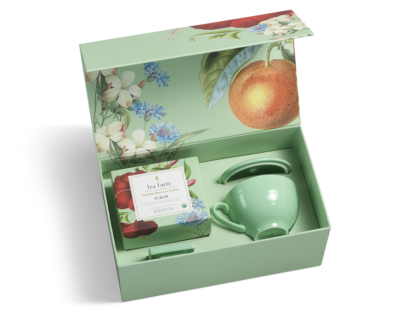 Premium Tea Gift Set with Floral Infusion - Elegant Present for Tea Lovers | Perfect for Holidays, Birthdays & Housewarming Gifts