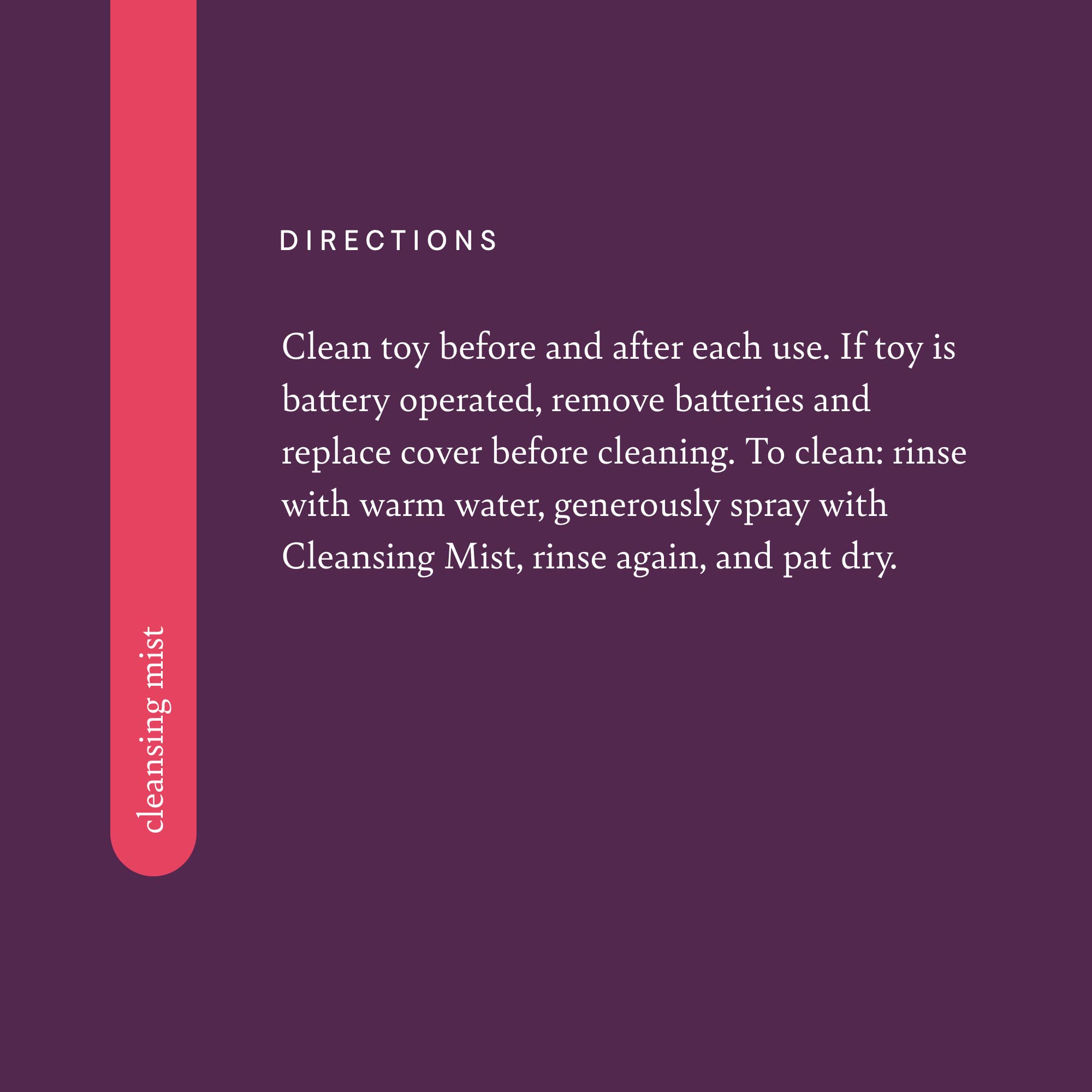 Pure Romance Sex Toy Cleaner Spray - Safe for All Adult Toys, Paraben-Free & Easy to Use (8 Fl Oz) | Perfect for Discreet Cleaning & Quick Sanitizing After Use