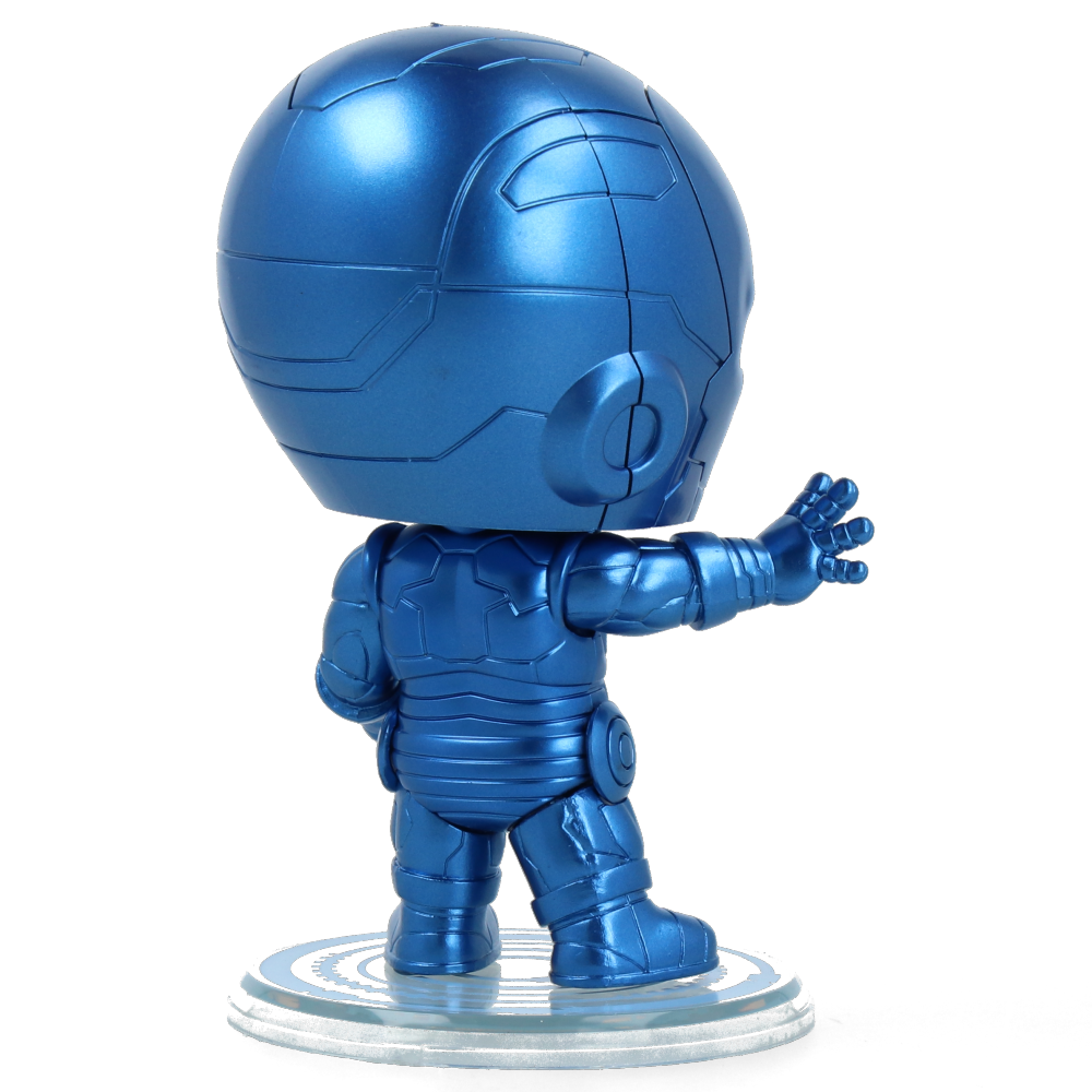 Marvel Comics Iron Man Stealth Armor Cosbaby Figurine - Collectible Action Figure for Display, Gifts & Superhero Decor