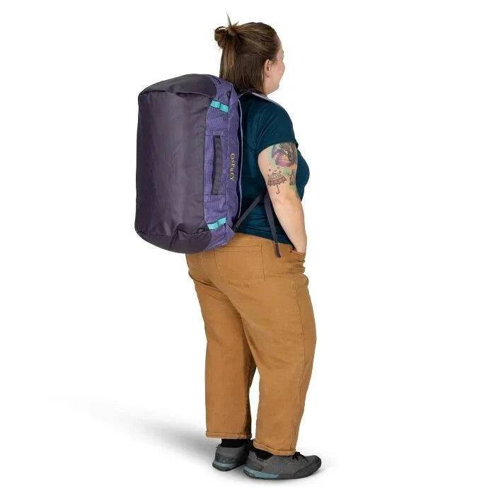 Osprey Transporter Duffel 40 - Waterproof Travel Duffel Bag for Outdoor Adventures, Gym & Weekend Getaways | Durable Carry-On Luggage for Hiking, Camping & Air Travel