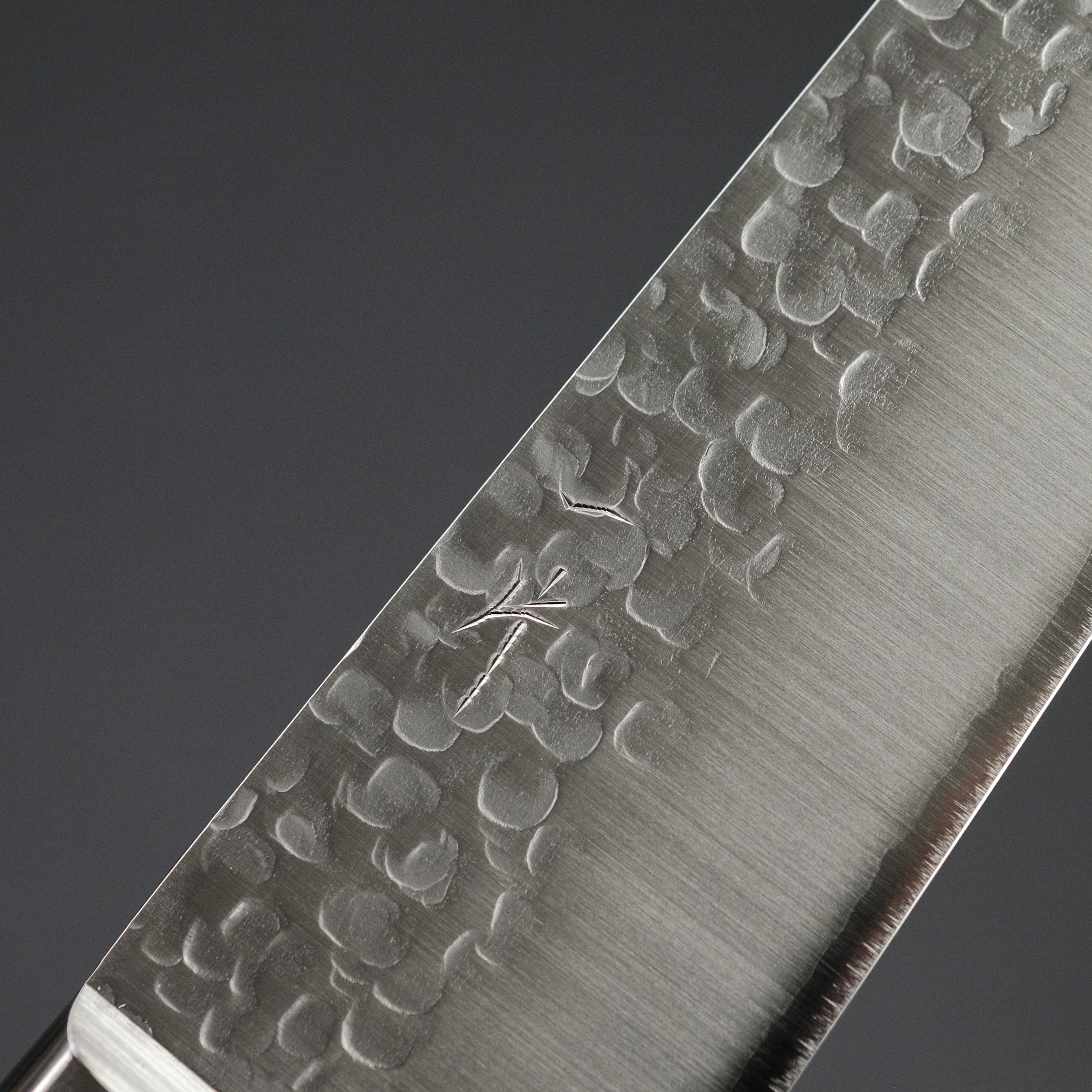 Hitohira T10 Tsuchime Gyuto 180mm Japanese Chef Knife with Pakkawood Handle - Professional Kitchen Knife for Slicing, Dicing & Meat Cutting