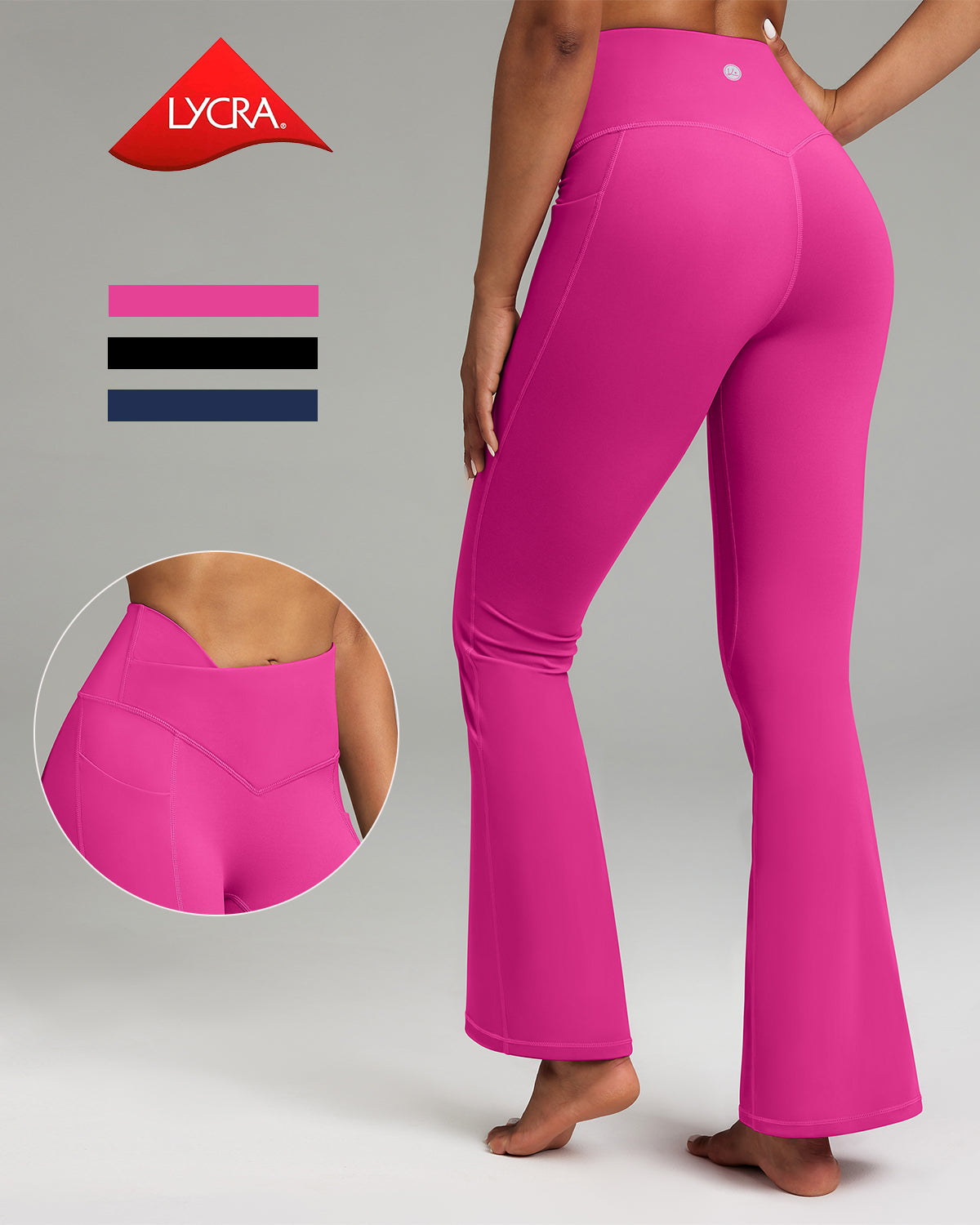High Waist Flared Yoga Pants for Women - Stretchy Bootcut Leggings for Workout & Lounge | Perfect for Yoga, Gym, and Casual Wear