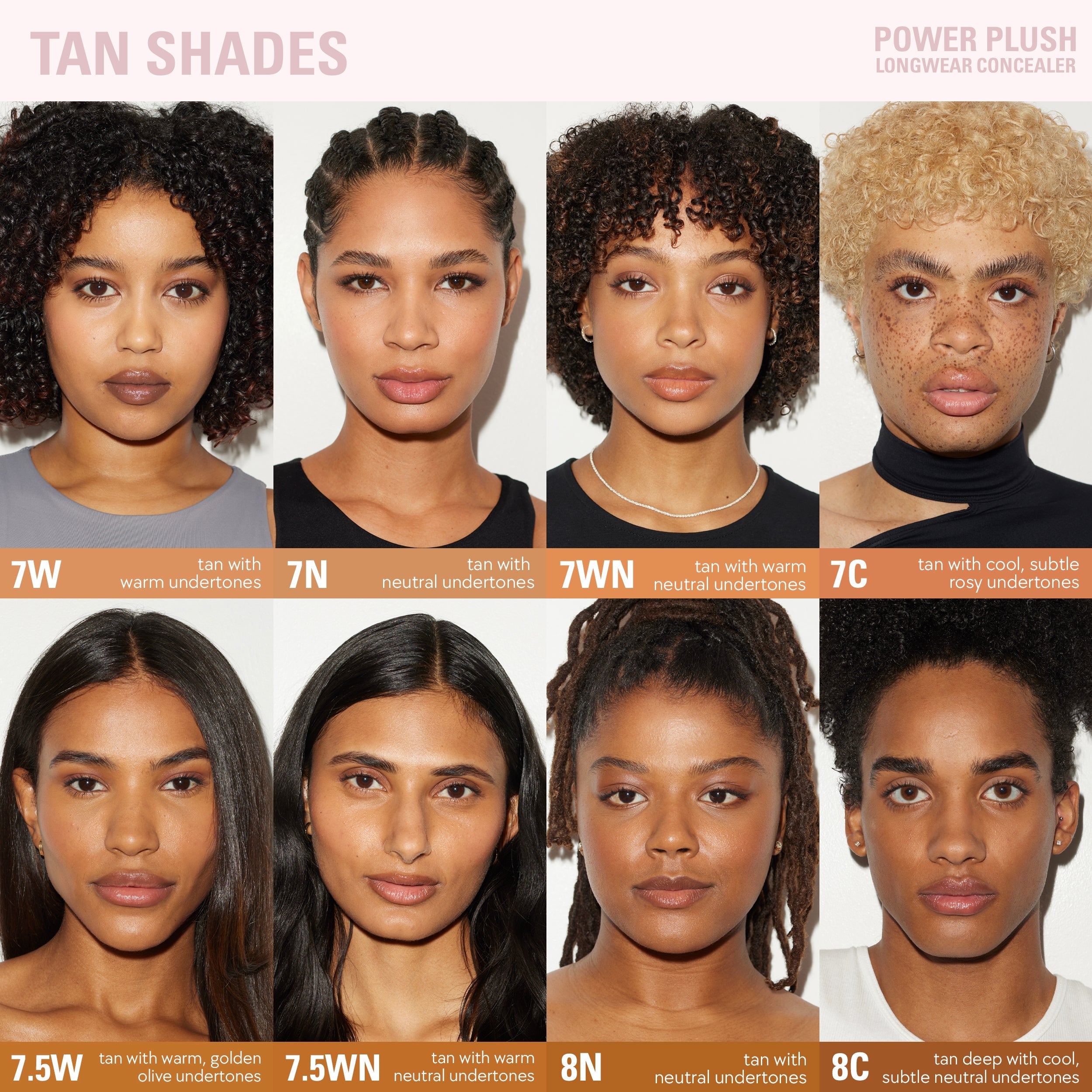 Long-lasting Power Plush Concealer - Full Coverage & Hydrating for Flawless Skin | Perfect for Daily Makeup & Special Occasions
