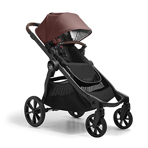 Baby Jogger City Select 2 Single-to-Double Modular Stroller - Eco-Friendly Pure Mulberry Design | Convertible Travel System for Newborns & Toddlers | Perfect for Urban Walking, Shopping & Family Outings