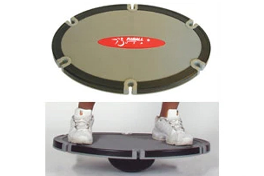 Fitter First Deluxe Balance Board for Core Strength & Stability Training - Perfect for Home Workouts, Physical Therapy & Fitness Enthusiasts