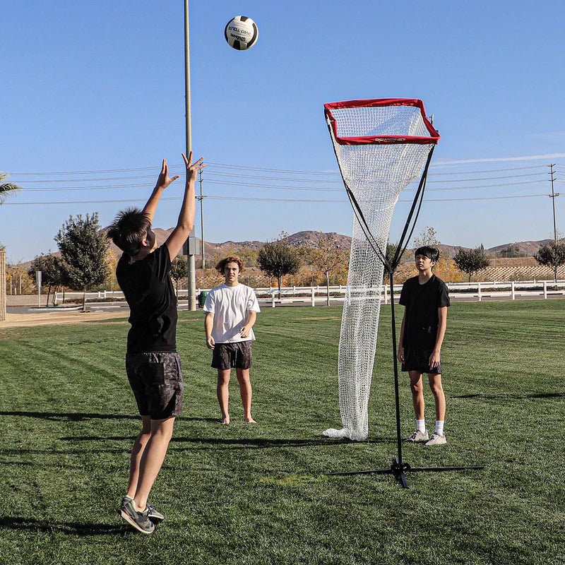 Volleyball Setter Trainer Net - Adjustable Practice Net for Volleyball Training, Perfect for Coaches & Players | Indoor & Outdoor Volleyball Drills, Team Practices, and Solo Training Sessions