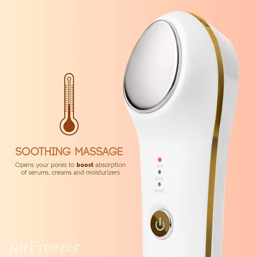 Fat Freezer Neck & Chin Slimming Device - Double Chin Reducer & Jawline Contouring Tool for Face Lifting - Perfect for Home Use, Gym, and Spa Treatments