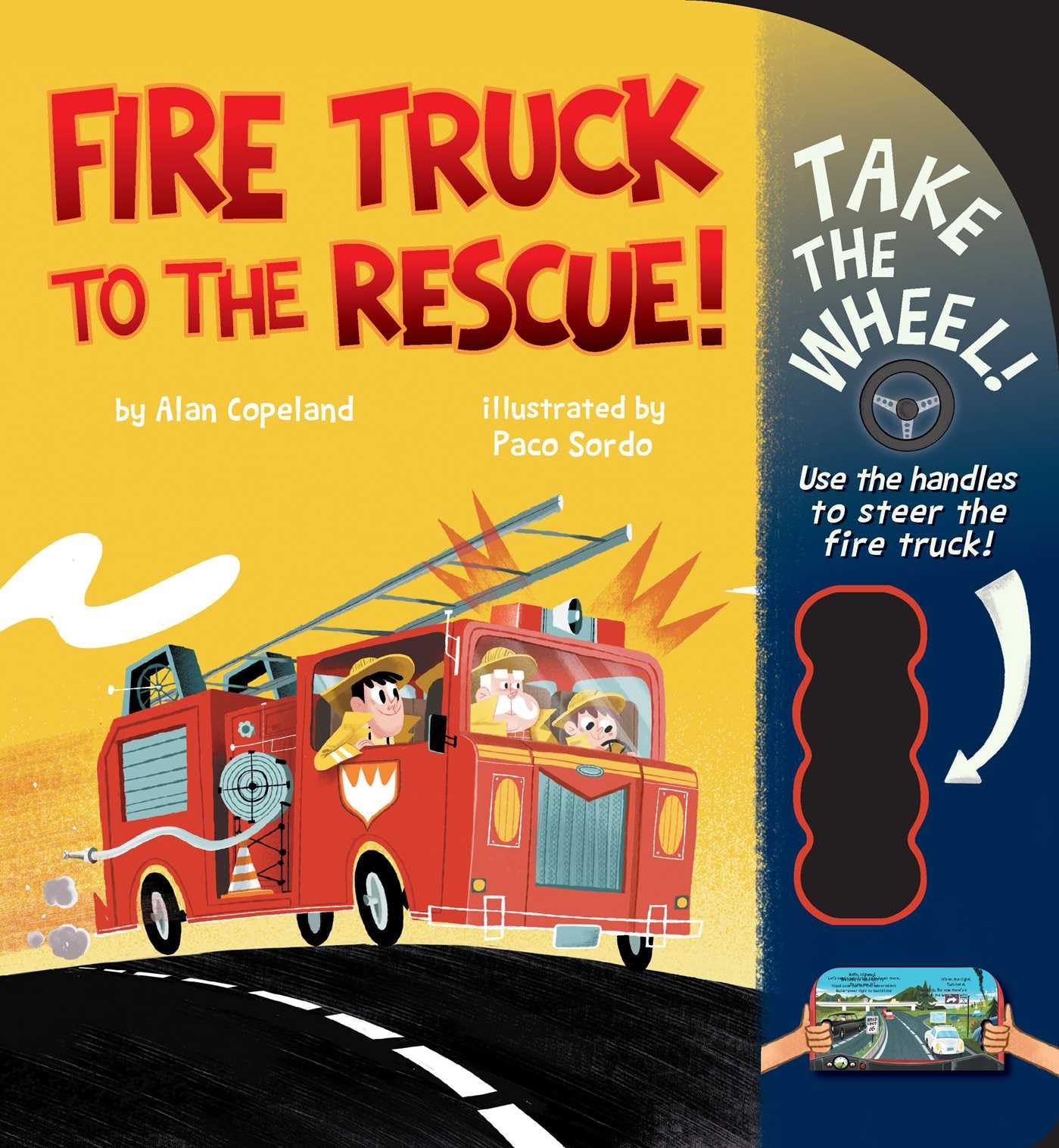 Fire Truck Toy for Kids - Take the Wheel & Save the Day! Perfect for Imaginative Play & Rescue Adventures