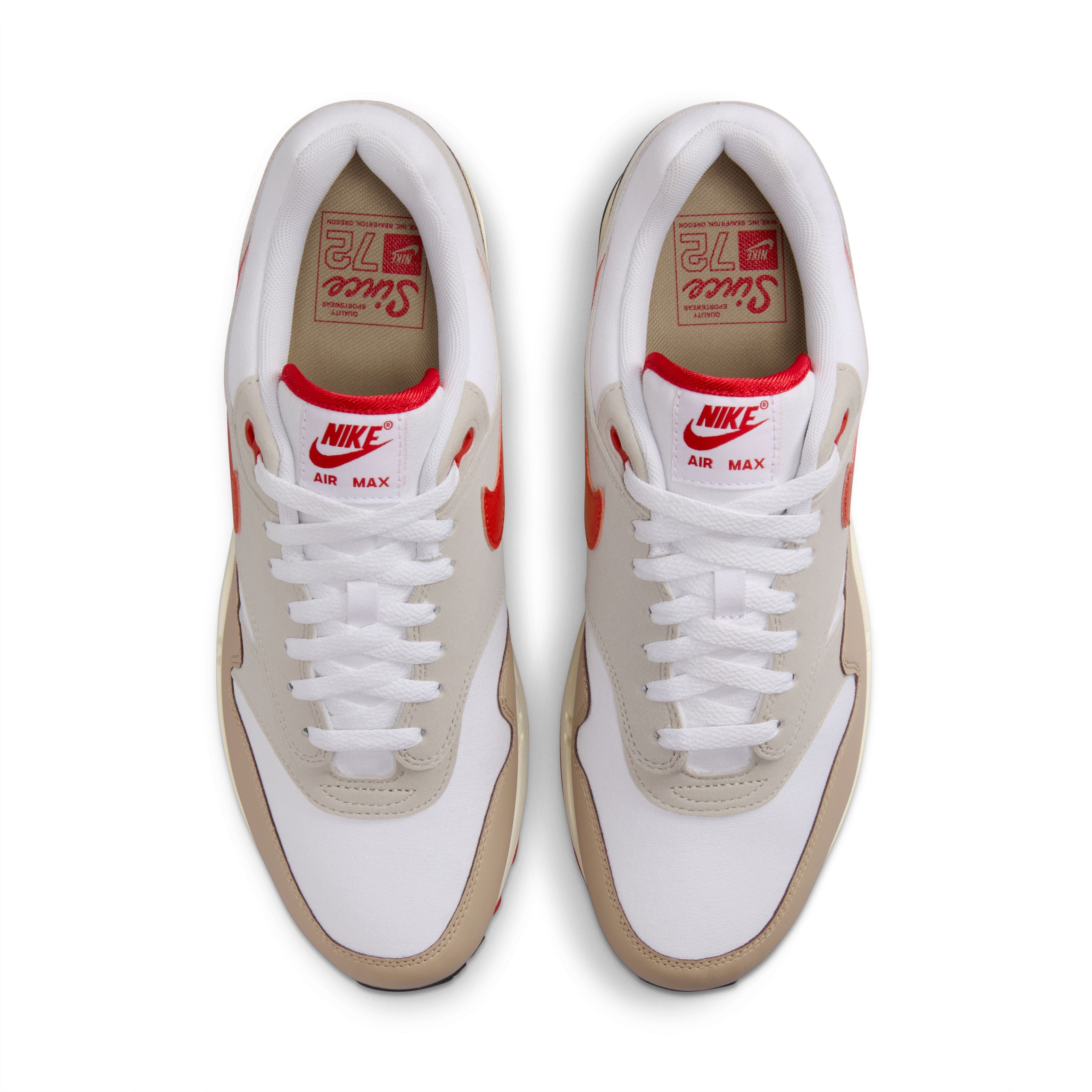 Nike Air Max 1 'Since '72' Retro Running Shoes - Men's Classic Sneakers for Casual Wear & Street Style