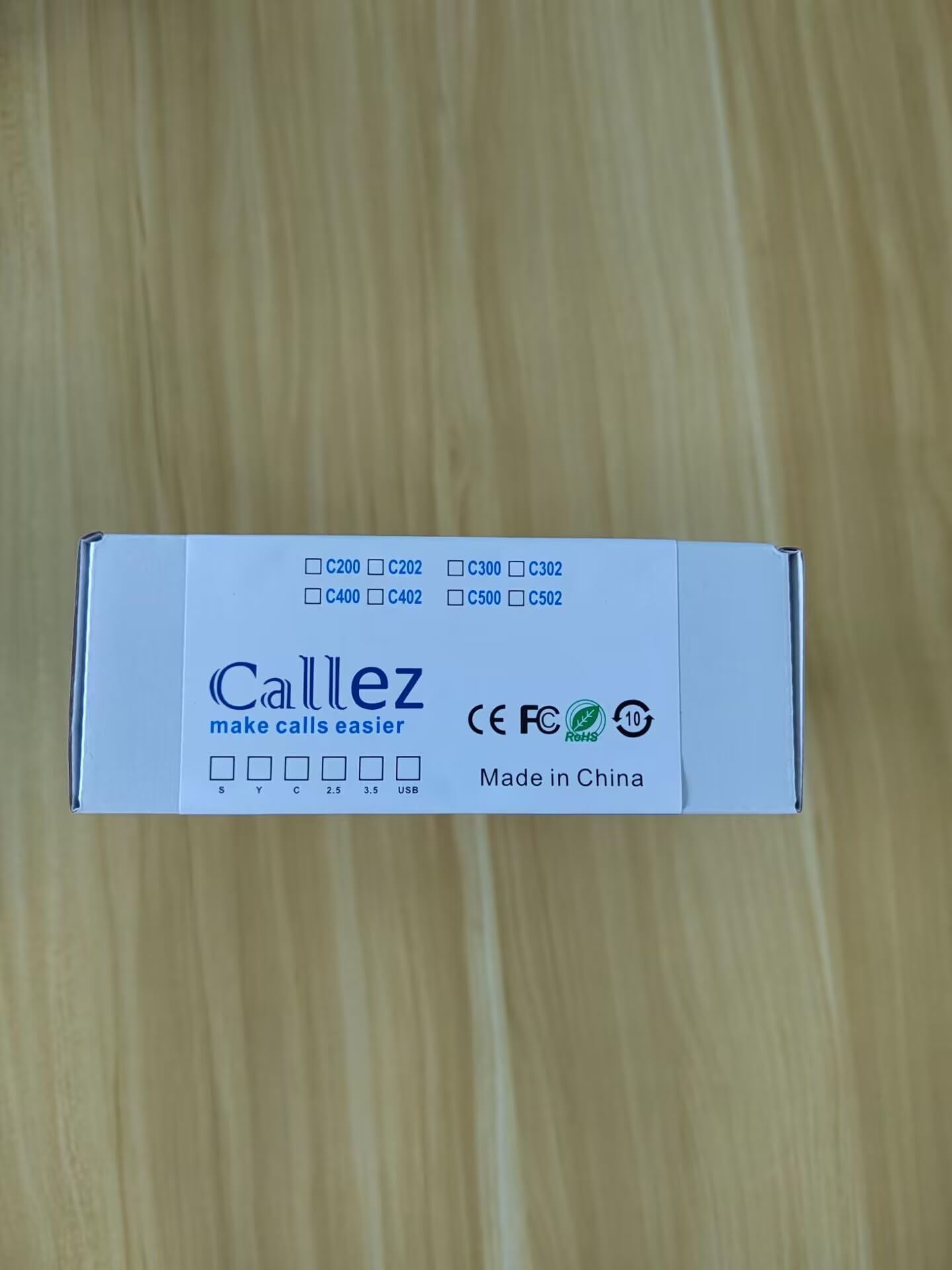 Callez 3.5mm Wired Headset with Microphone & Noise Cancelling - Compatible with iPhone, Laptop, Computer, Mac, Tablet - Ideal for Teams, Zoom, Skype Calls, Business, Call Center & Office Use - Ultra Comfortable Design for Long Wear
