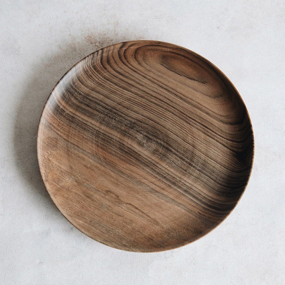 Premium Walnut Wood Serving Plate - Elegant Charcuterie Board for Cheese, Fruits & Snacks - Perfect for Entertaining, Weddings & Gifts