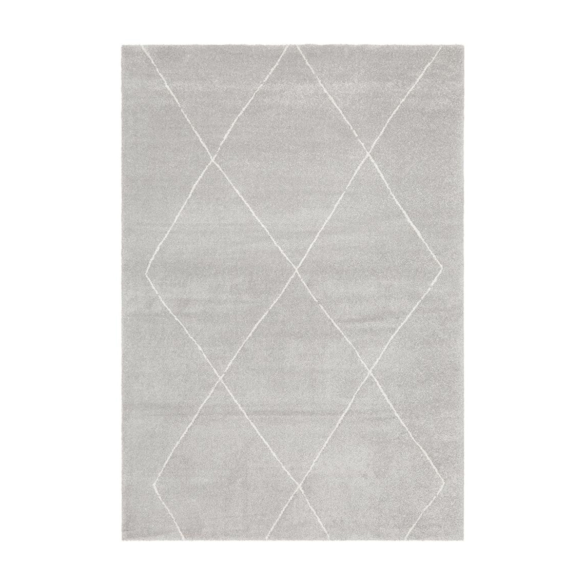 Broadway 931 Silver Area Rug - Soft Plush Shag Carpet for Living Room, Bedroom, or Office Decor