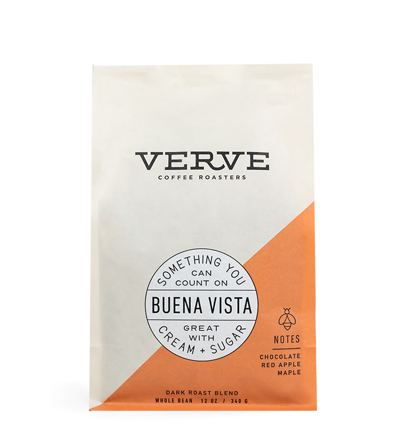 Buena Vista Blend Premium Coffee Beans - Rich & Smooth Medium Roast for Drip, French Press & Espresso - Perfect for Home Brewing, Office & Gifting