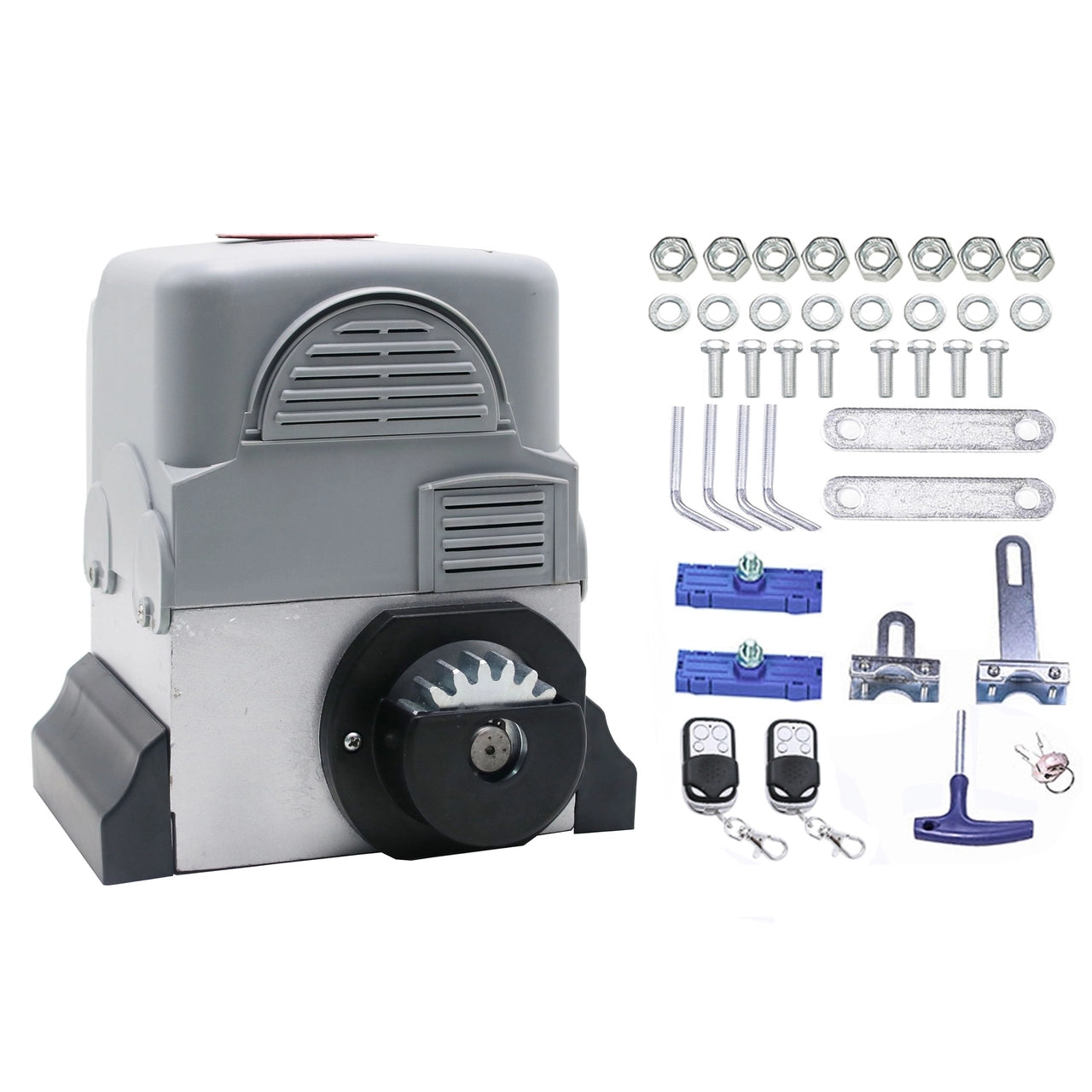 Aleko AR5750 Heavy Duty Sliding Gate Opener Kit - Commercial & Residential Use for Driveways, Farms & Security Gates