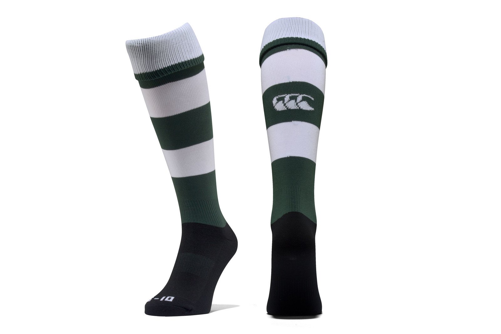 Canterbury Men's Team Hooped Rugby Socks - Breathable & Durable Performance Socks for Rugby, Football & Training - Pack of 1 Pair - Perfect for Sports, Gym & Casual Wear