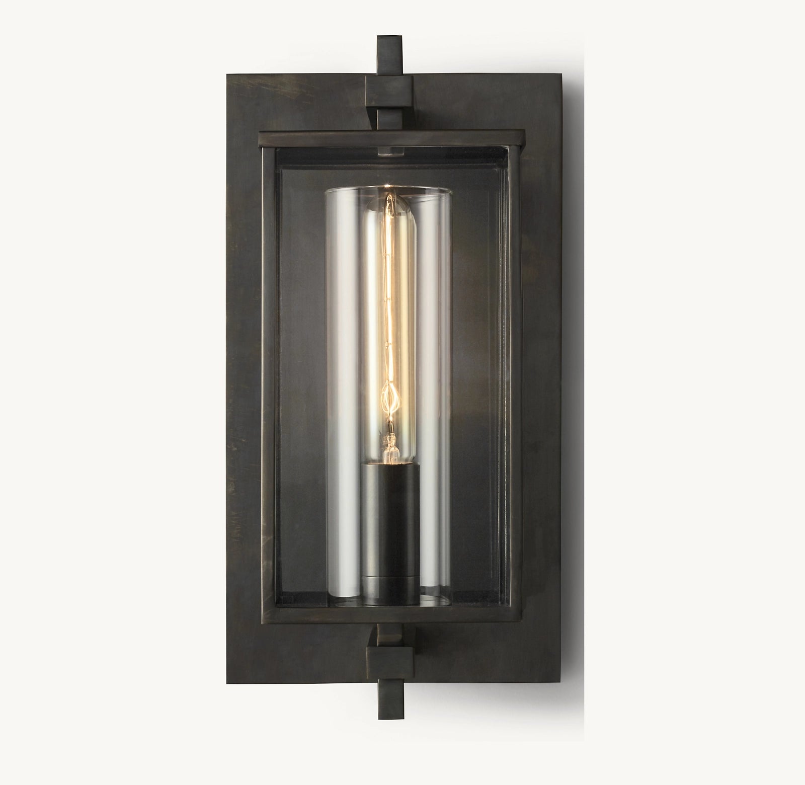Devaux Modern Square Wall Sconce - Sleek LED Light Fixture for Bedroom, Living Room & Hallway - Energy Efficient Indoor Lighting Solution