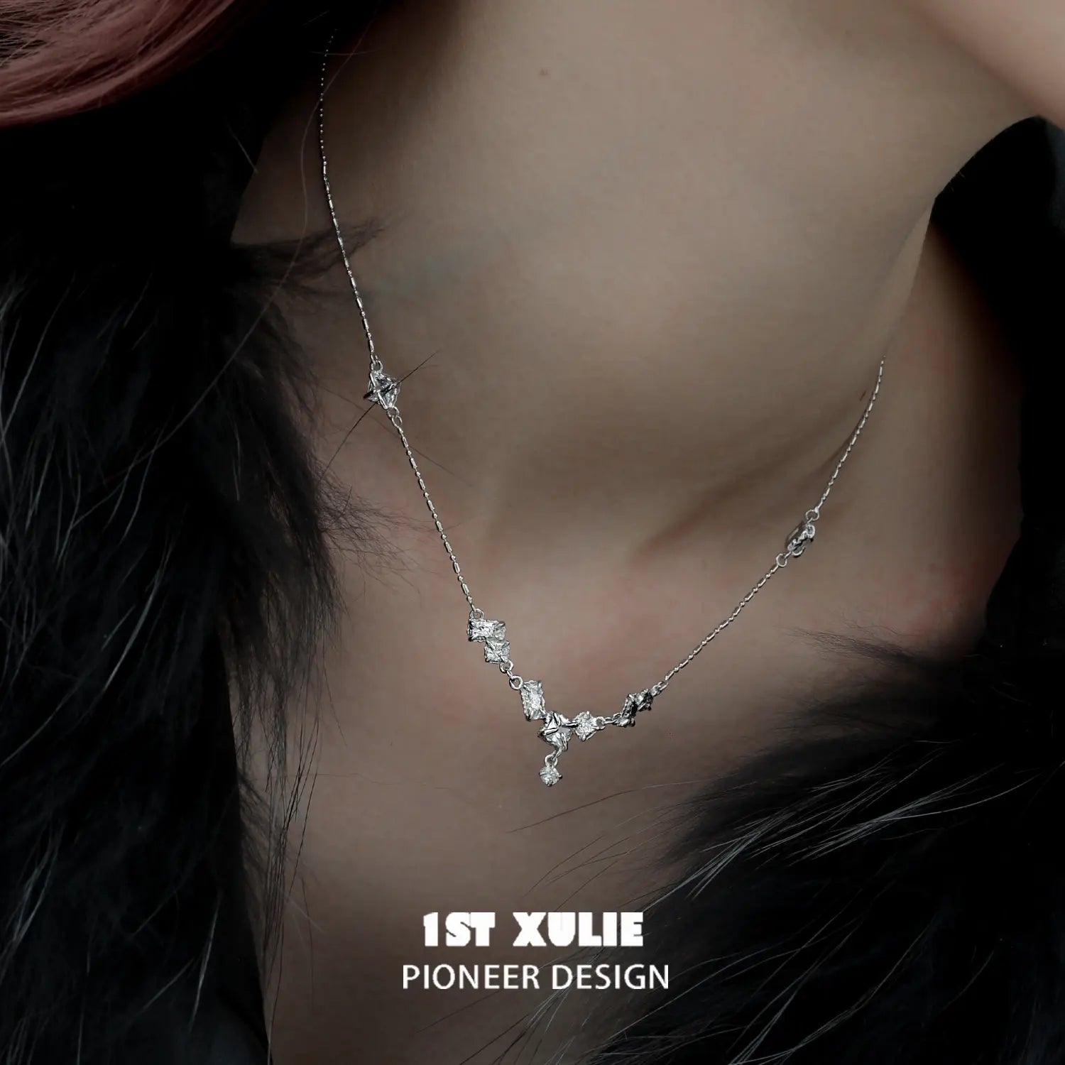 Sterling Silver S925 Zircon Choker Necklace for Women - Elegant Angel Pendant Jewelry Gift for Birthday, Anniversary & Valentine's Day