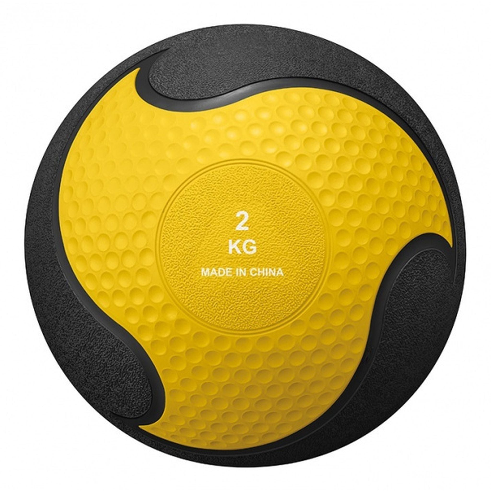 2kg Medicine Ball for Strength Training & CrossFit - Body Sculpture Weighted Exercise Ball for Home Gym, Yoga, and Fitness Workouts