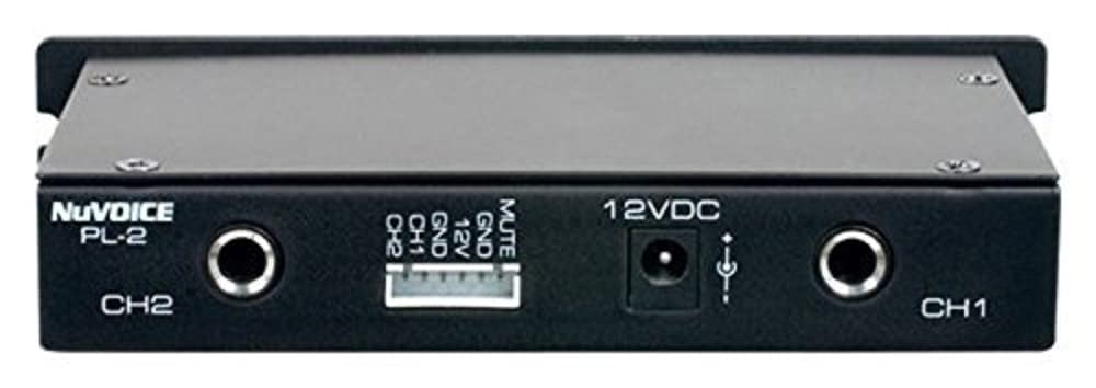 VOCOPRO PL-2 2-Channel Wireless Plug-On Transmitter System for Professional Karaoke, Live Performances & Events - High-Quality Audio Transmission Solution