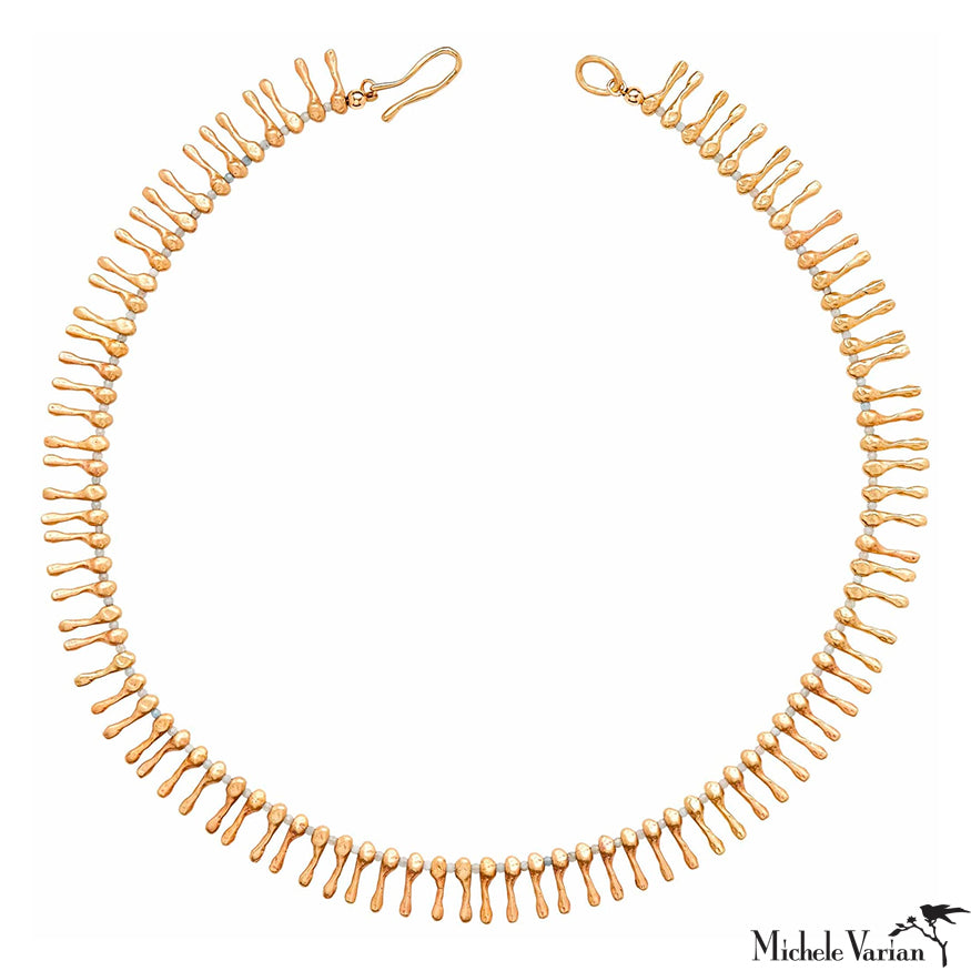 Calima Bronze Necklace for Women - Handmade Boho Jewelry Gift for Her - Perfect for Everyday Wear, Date Nights & Special Occasions
