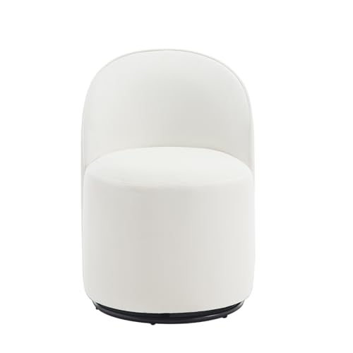 Velvet-white-curved Back