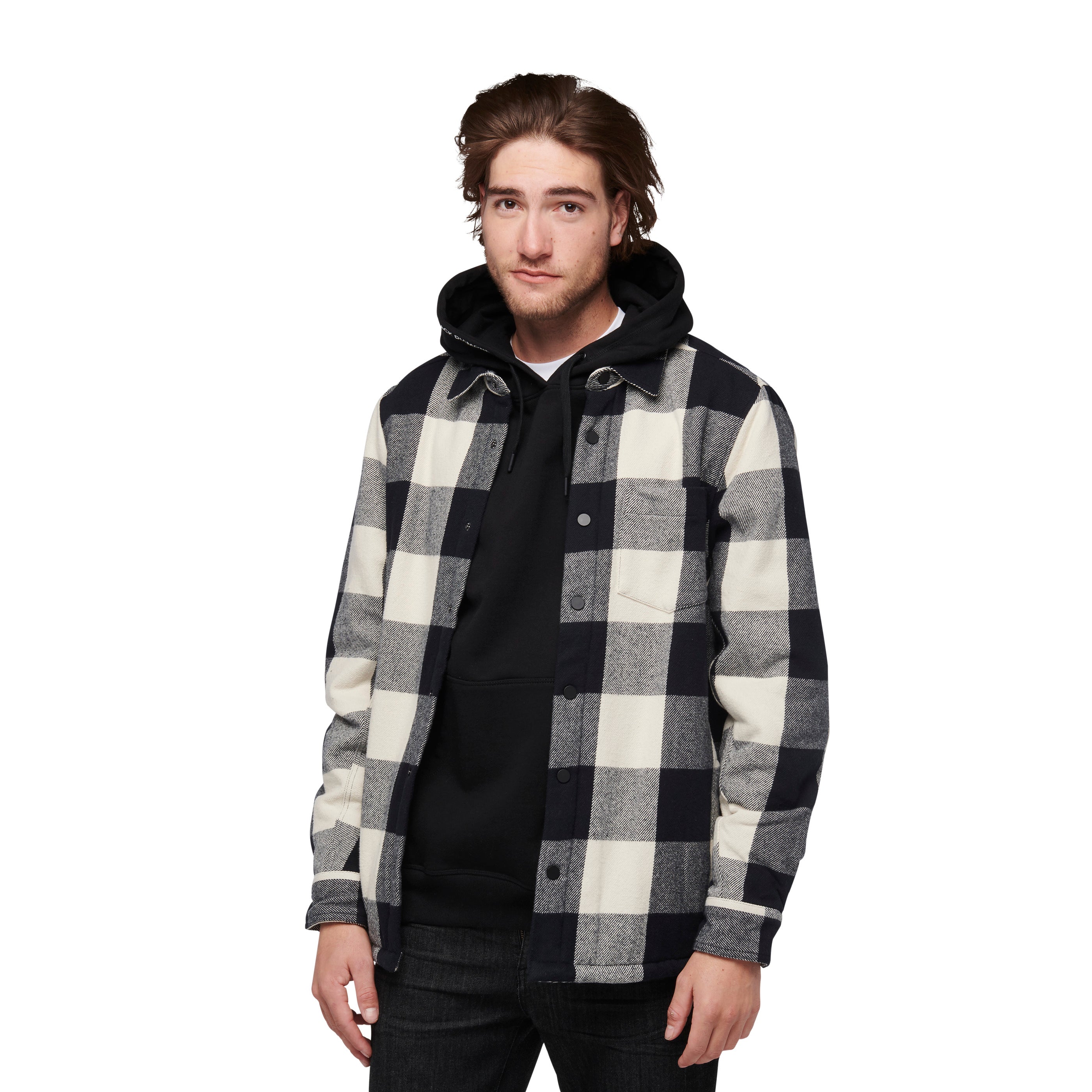 Men's Soft & Warm Project Lined Flannel Shirt - Comfortable Plaid Long Sleeve Button Down for Casual Wear & Outdoor Activities