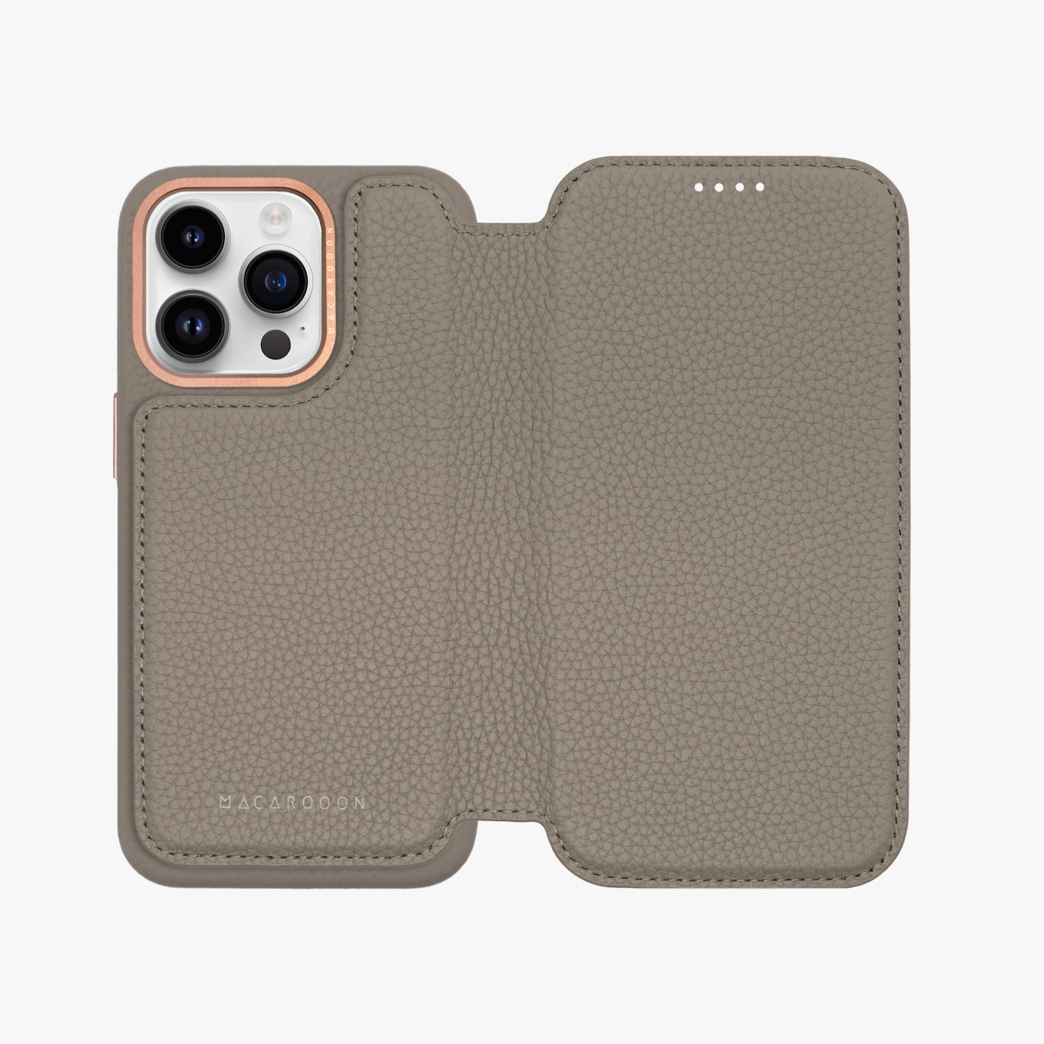 Premium iPhone 16 Pro Max MagSafe Leather Flip Case - Hybrid Protective Cover with Wallet Slot | Perfect for Business Professionals & Travelers
