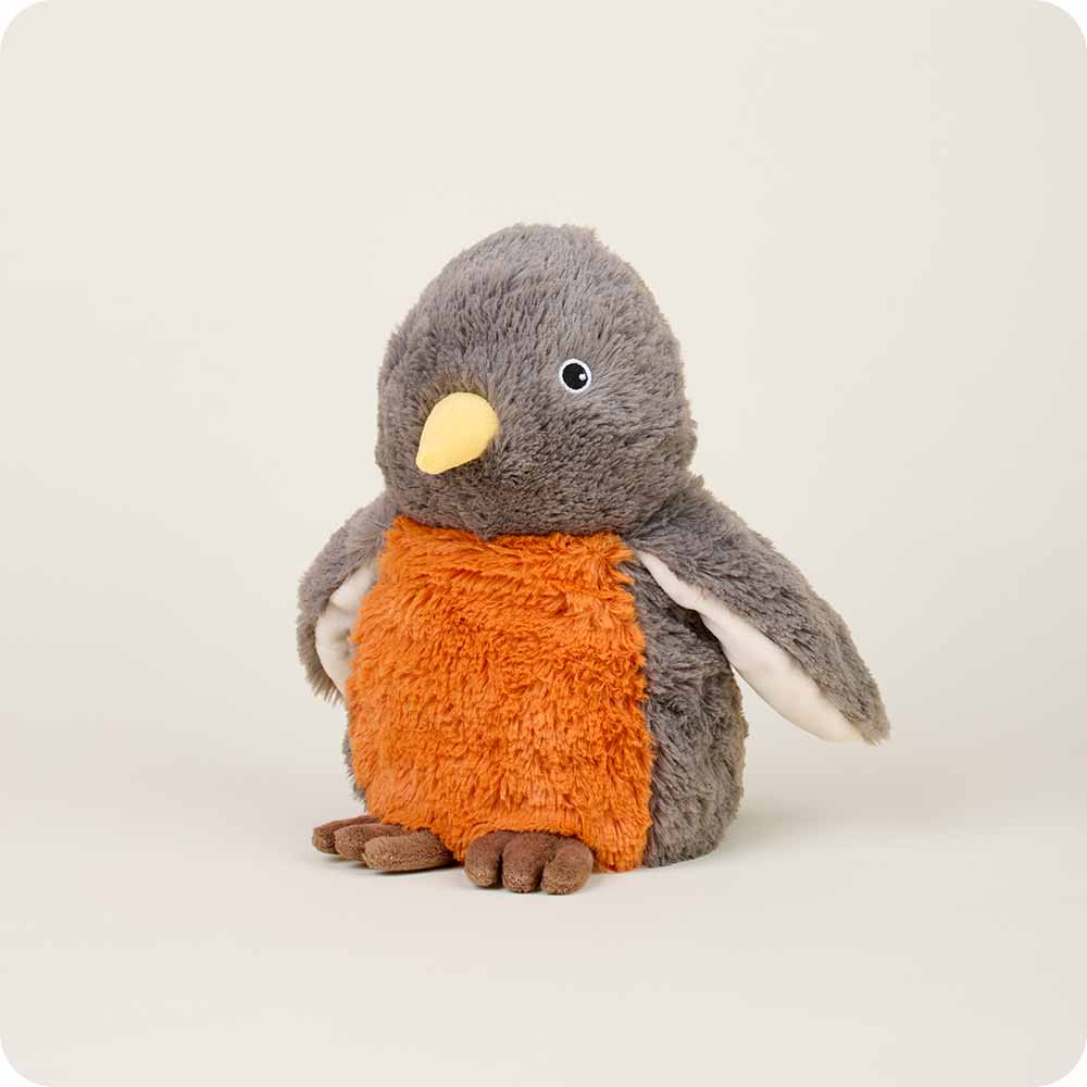 American Robin Warmies - Cozy Microwaveable Plush Heating Pad for Pain Relief & Comfort - Perfect for Cold Weather, Muscle Soreness & Stress Relief