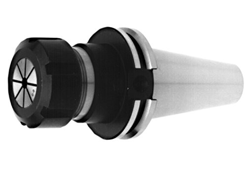 Centaur C50RD16 CAT 50 ER16 Collet Chuck with E Nut (V-Flange) - 1-8 Retention Knob Threading, 4