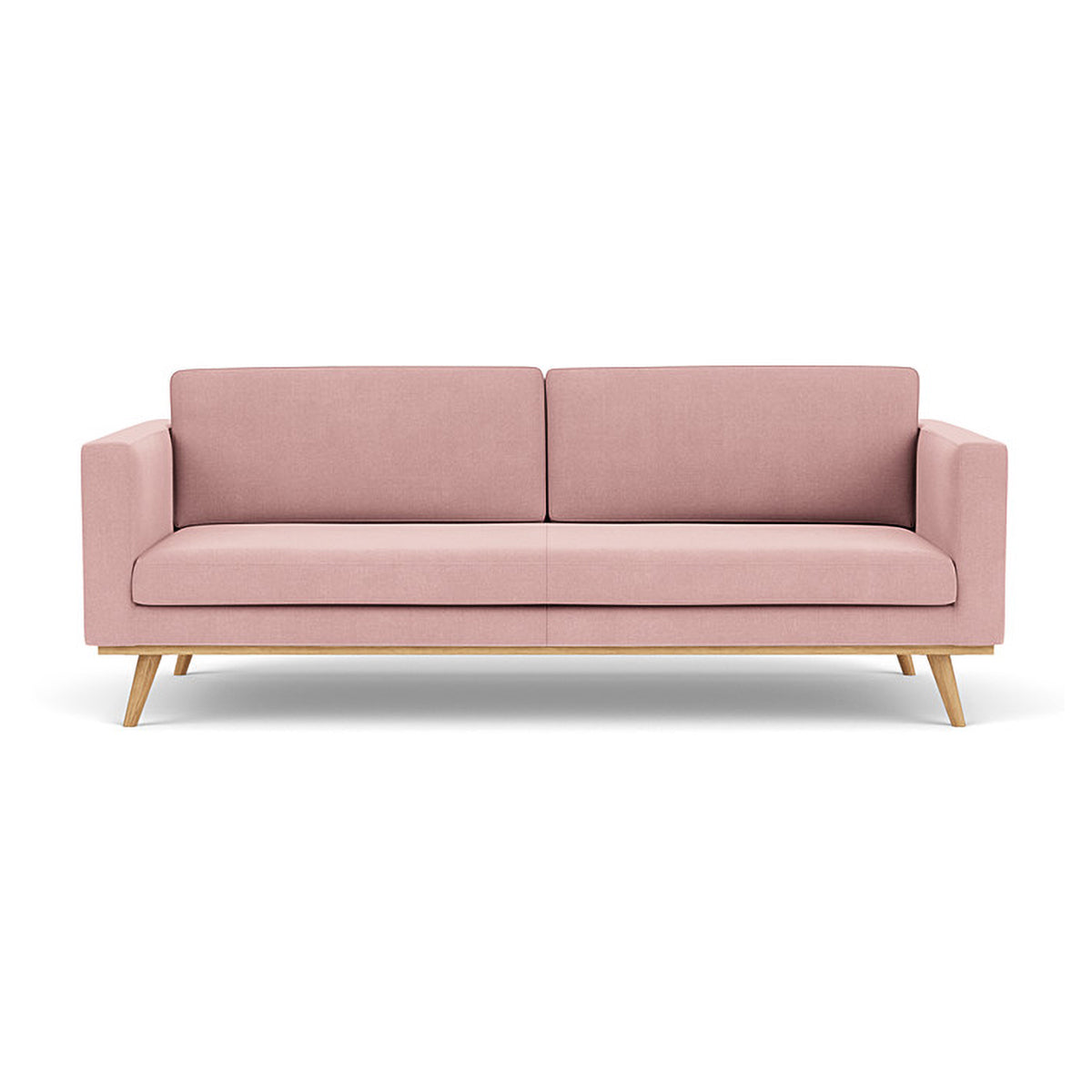 Johan Fabric 3-Seater Sofa - Comfortable Living Room Couch for Small Spaces | Perfect for Apartments, Dorms & Cozy Homes