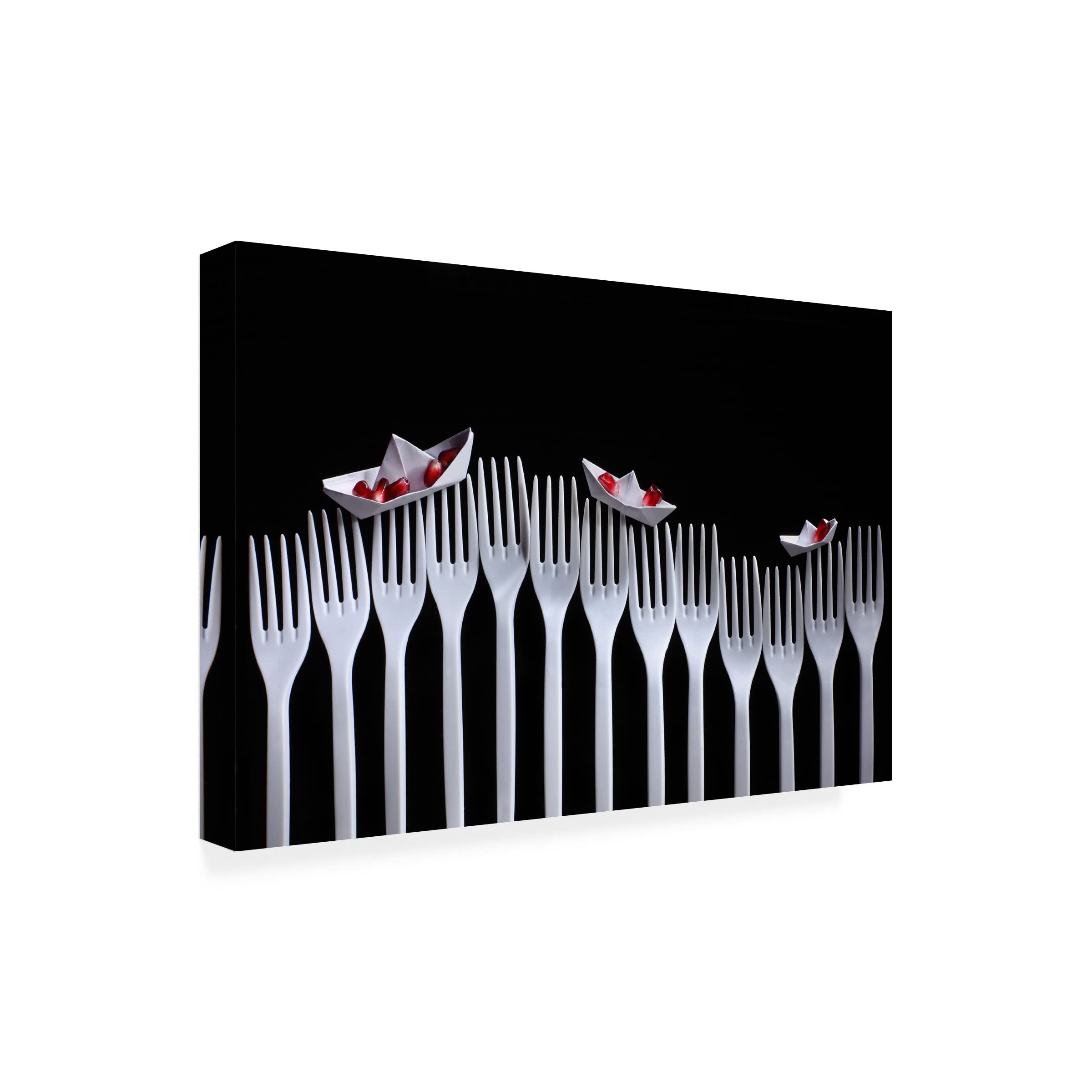 Trademark Fine Art 'The Snack' by Victoria Ivanova - Premium Canvas Wall Art for Living Room, Bedroom & Office Decor