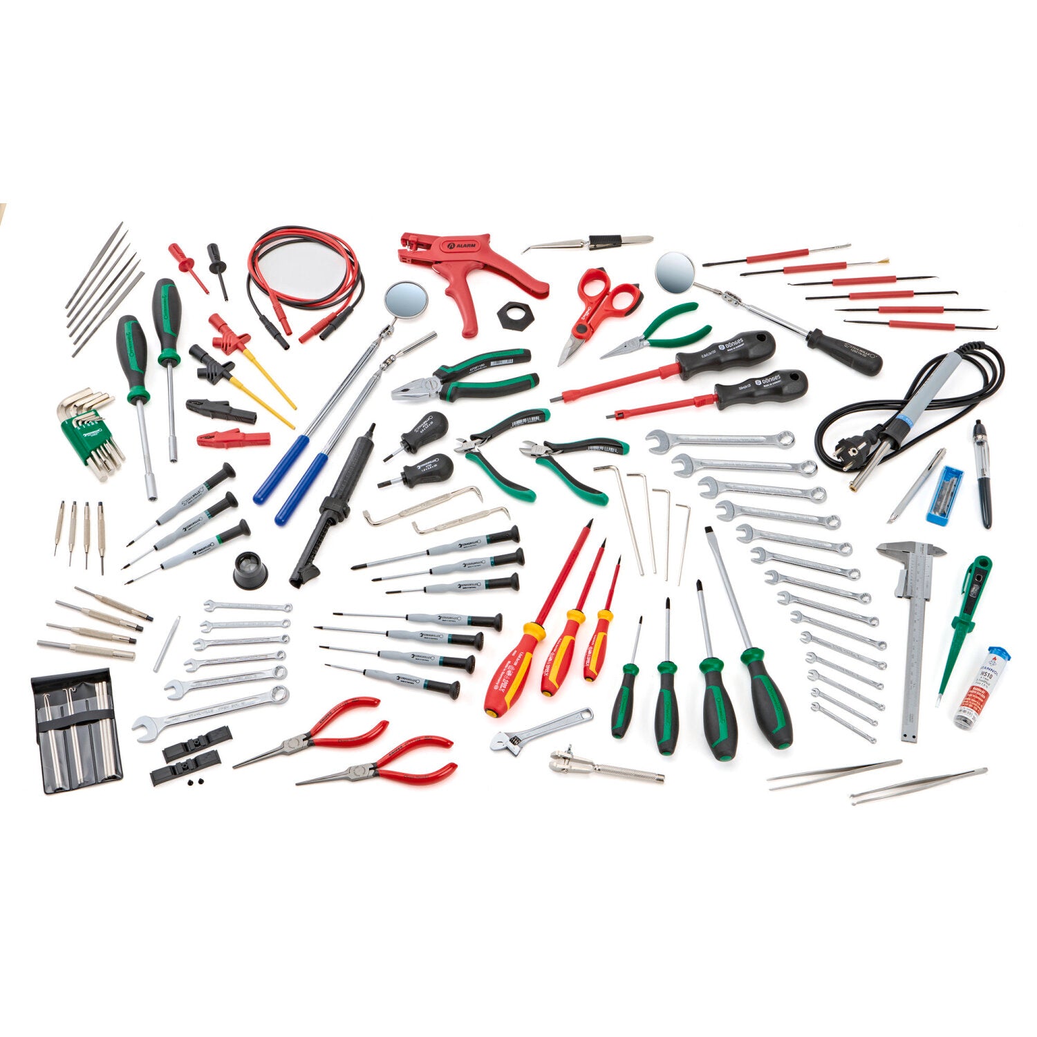 Stahlwille 96221010 Professional Electronic Tool Set - Precision Screwdrivers & Repair Kit for Electronics, Smartphones & Laptops
