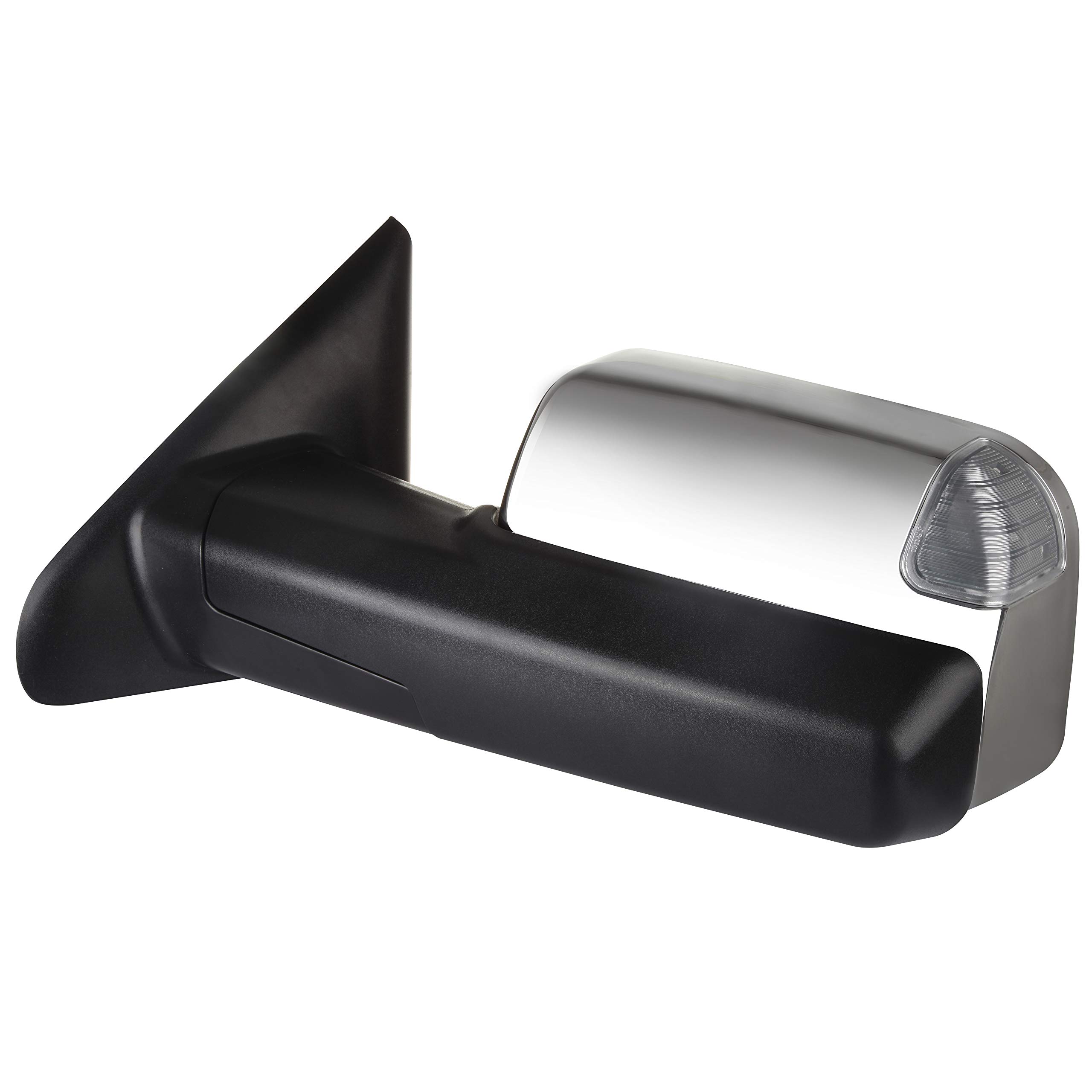 CCiyu Power Heated Towing Mirrors LH/RH for 2002-2008 Dodge Ram 1500 & 2003-2009 Ram 2500/3500 Trucks - Adjustable with Turn Signal - Perfect for Towing, Off-Roading & Winter Driving
