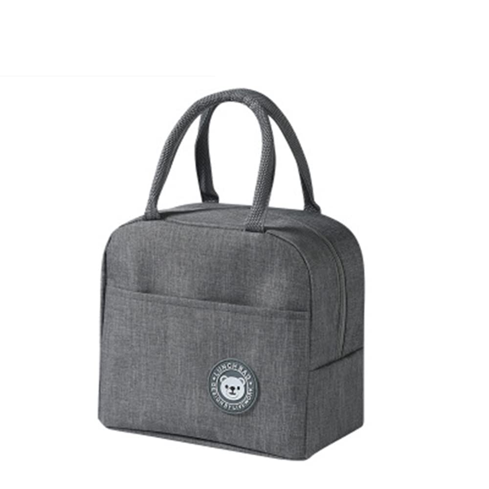 KinYunShang Insulated Lunch Bag for Women - Waterproof Nylon Cooler Tote with Zipper, Thermal Oxford Food Carrier - Perfect for Work, Picnics & Outdoor Activities