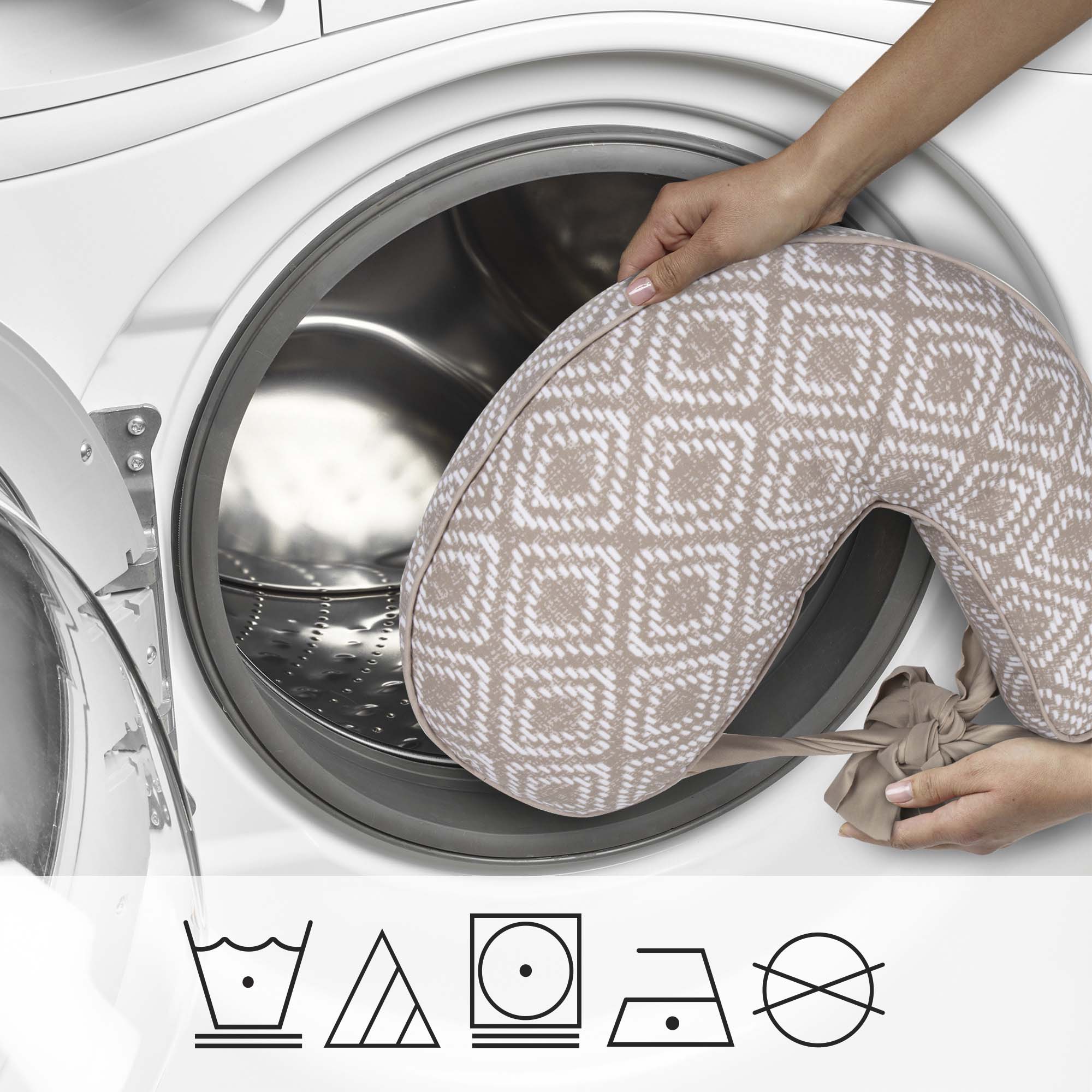 Boppy Anywhere® Nursing Pillow - Comfortable Breastfeeding Support for New Moms - Perfect for Home, Travel & On-the-Go Nursing