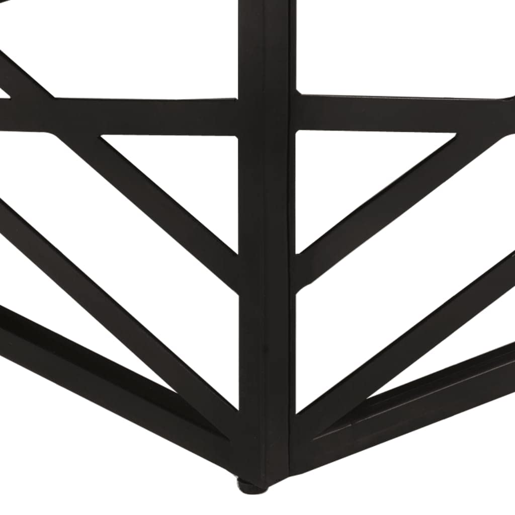 Solid Mango Wood Coffee Table - 26.8