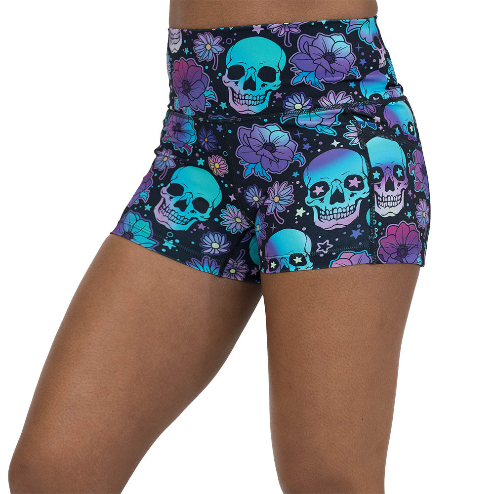 Eternal Spring Women's Casual Shorts - Comfortable High Waist Summer Shorts for Outdoor Activities, Yoga, and Travel