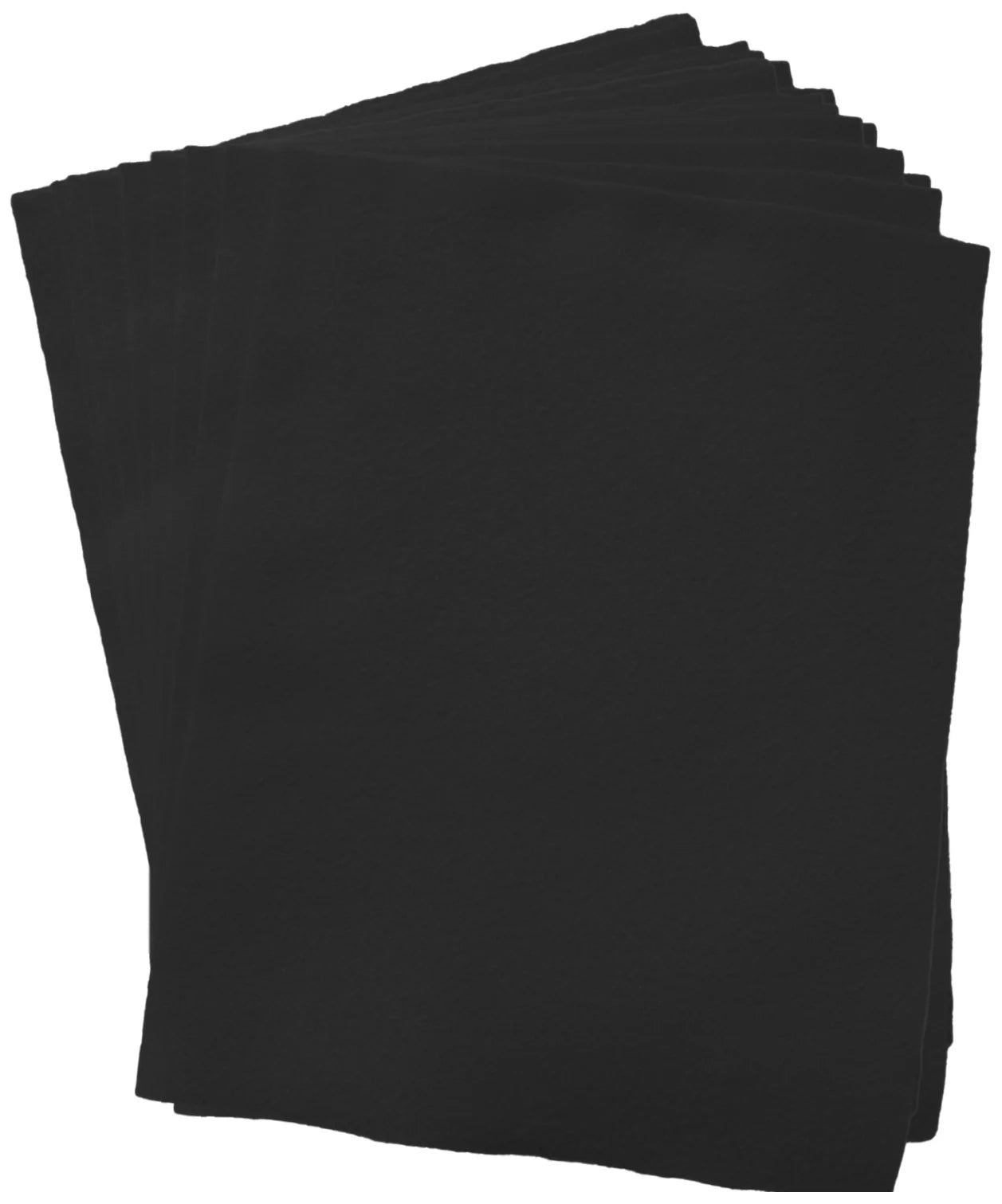 12 Pack Black Felt Sheets 9