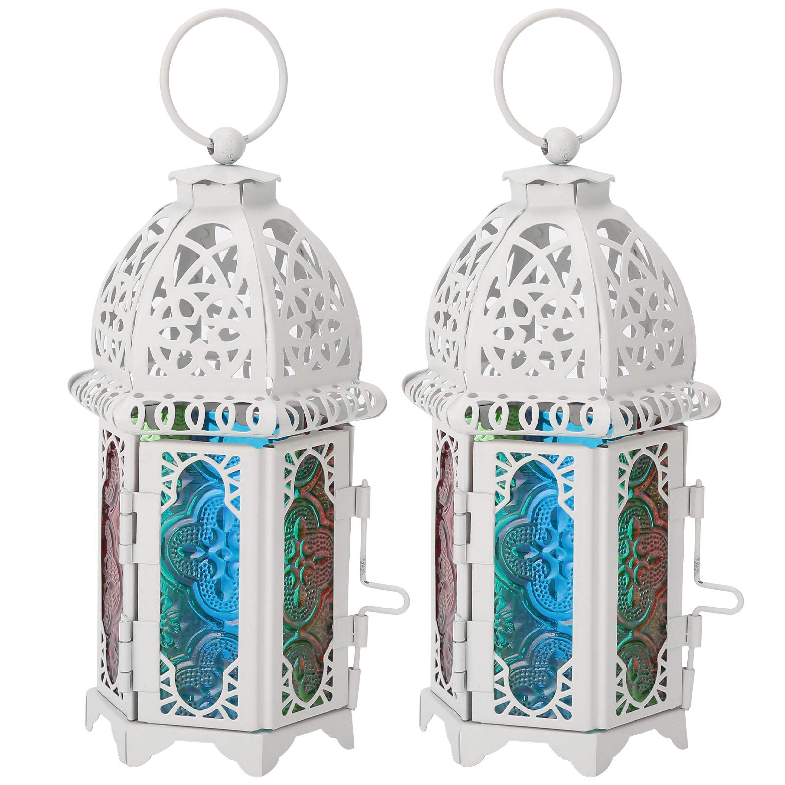 WNSC 2-Pack Christmas Candle Holders - Elegant Candle Stick Holders for Weddings, Parties & Candlelight Dinners | Perfect for Holiday Decor, Romantic Settings & Festive Celebrations