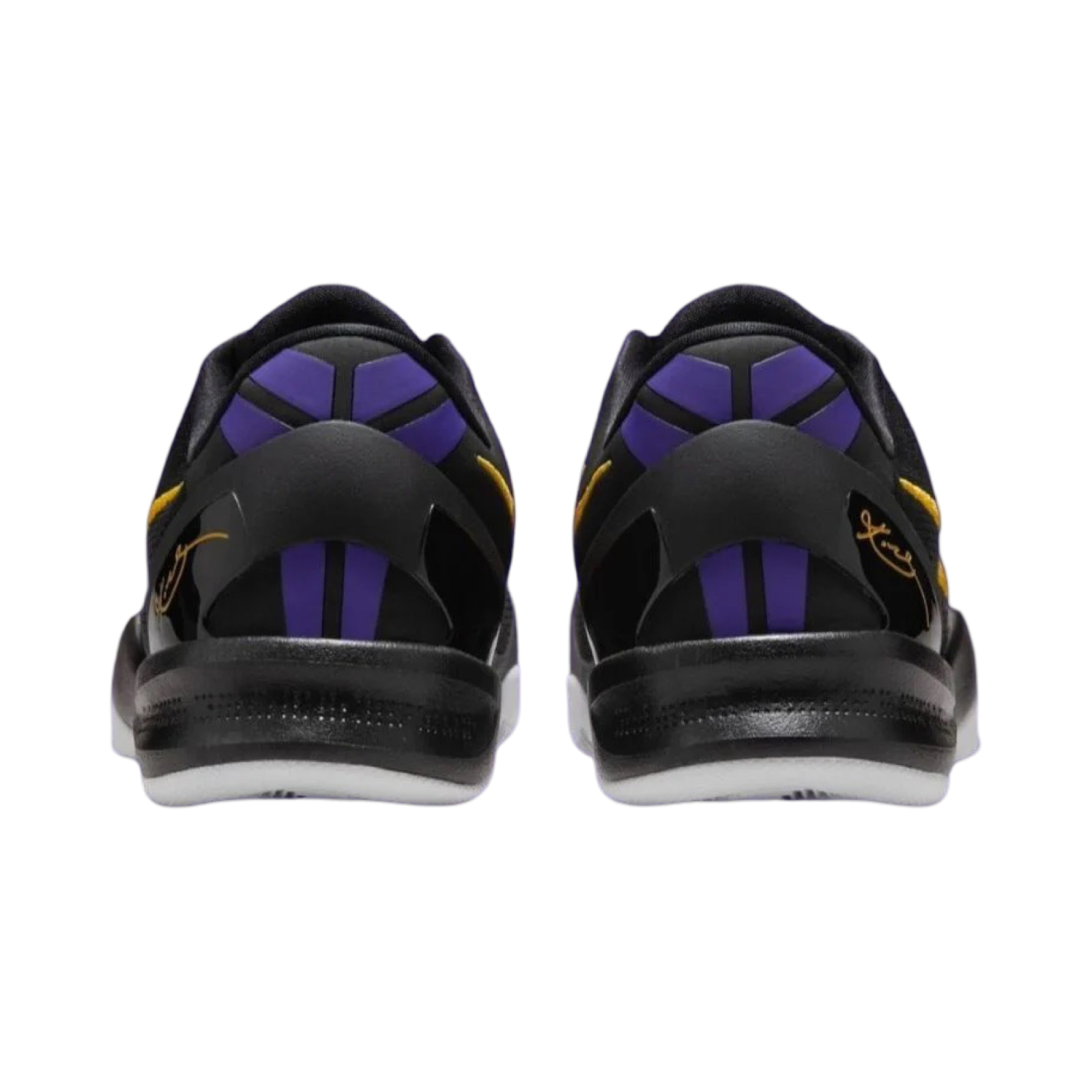 Nike Kobe VIII Protro Basketball Shoes - Black, University Gold & White for Men | High-Performance Court Sneakers for Basketball & Casual Wear