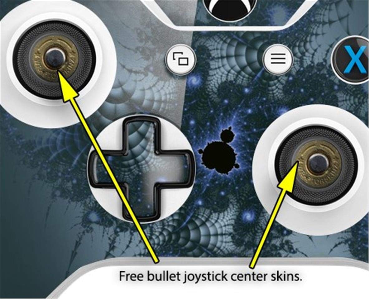 XBOX One S/X Controller Vinyl Skin Wrap - Eclipse for Gaming & Protection