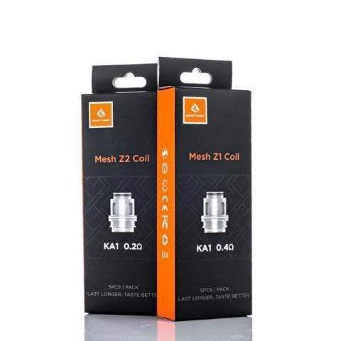 Geekvape Z Series Replacement Coils - 5-Pack Compatible with Geekvape Z Tanks | High Performance Vape Coils for Smooth Flavor & Dense Clouds | Perfect for L200, Aegis X & Other Mods | Ideal for Home, Travel & Cloud Chasing